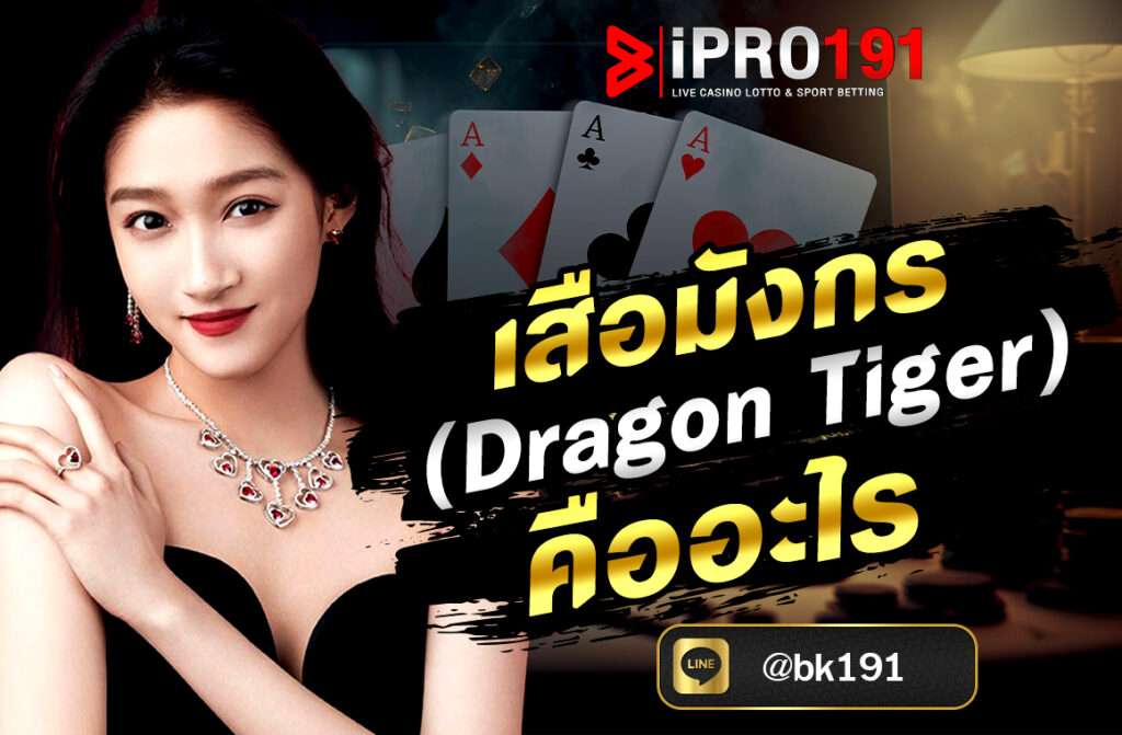 เสือมังกร (Dragon Tiger) คืออะไร คือเกมไพ่ยอดนิยมในเอเชีย เล่นง่าย ใช้ไพ่ใบเดียว ตัดสินผลไว พร้อมวิธีเล่นและอัตราการจ่ายเงินแบบละเอียด